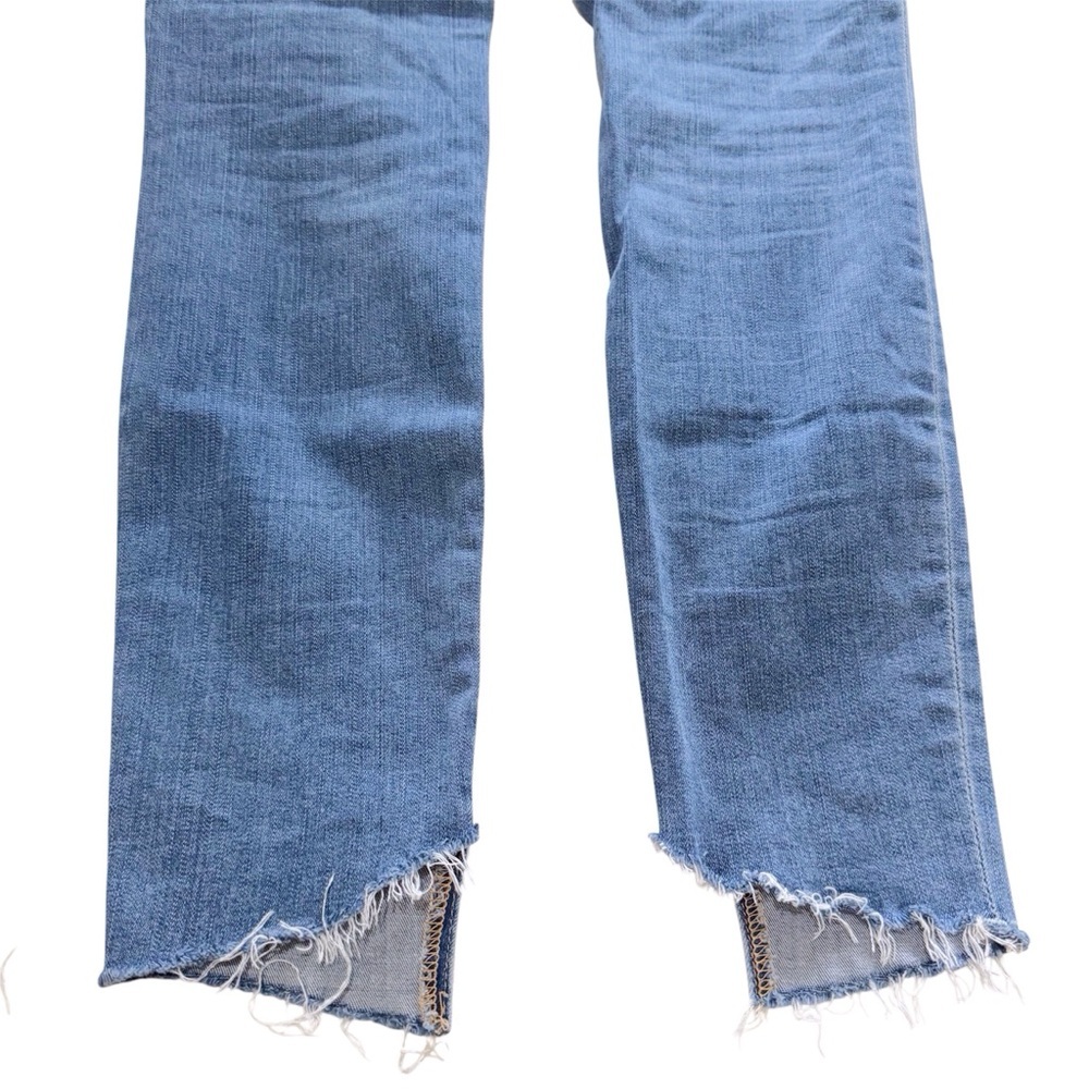 Frame Denim Le High Skinny Cascade Hem Bennett Size 28 - Picture 6 of 11